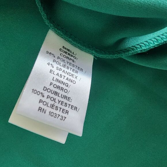 Donna Morgan Green Midi Dress with Timeless Elegance Modest NWT - Picture 10 of 10